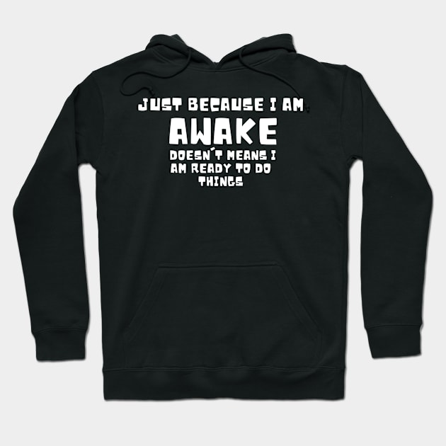 Mens-funny Hoodie by Little Quotes